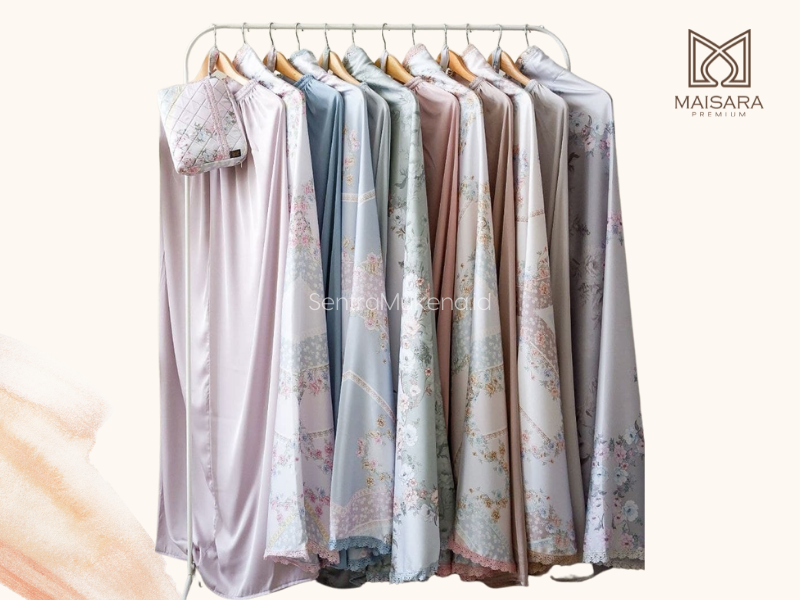 produk mukena silk shabby maisara premium